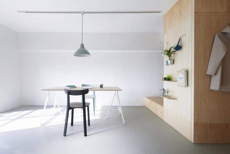 Plywood furnishings "islands" are used to customize public housing in Japan - Vinawood Vietnam Plywood