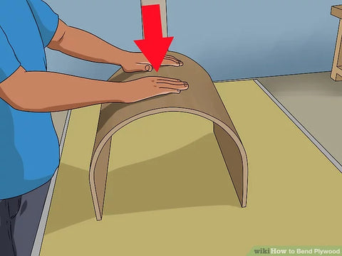 Leave the strap on overnight and test the bend.
