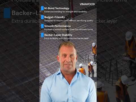 MDO ECO 1SF Panel with backer