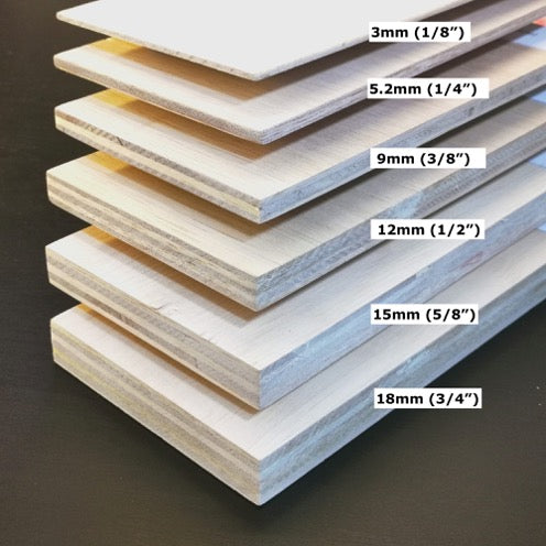 Plywood thickness
