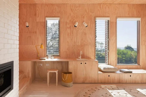 Is plywood walls cheaper than drywall?