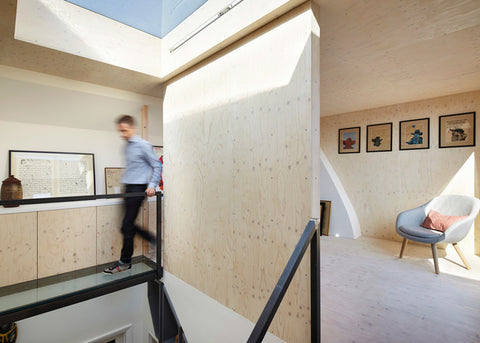Painting plywood walls is a great way to give them a smooth, clean, and modern look