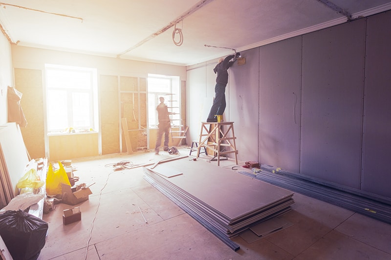 Purple Board Drywall