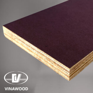 4 ft x 8 ft - MDO 1SF Panel with Film backer - High Density - Purple color
