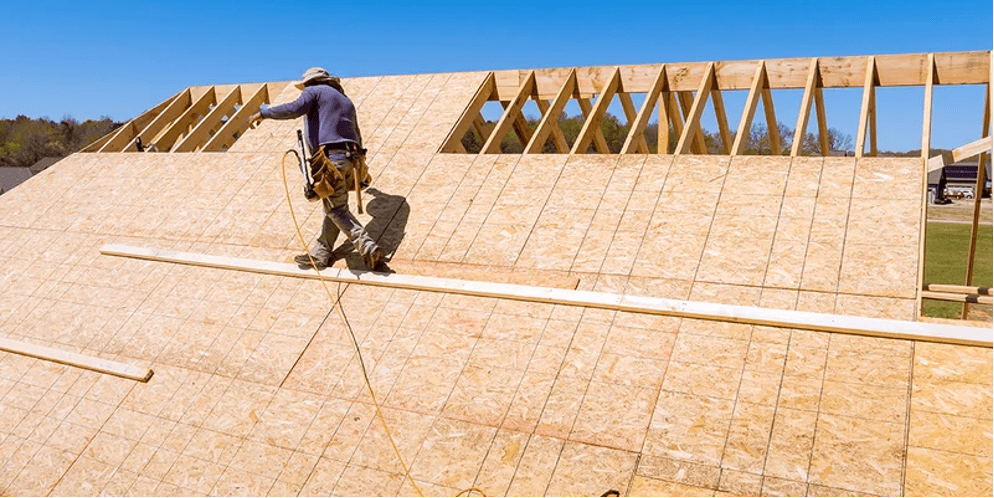 15/32 plywood is usually used in roofing