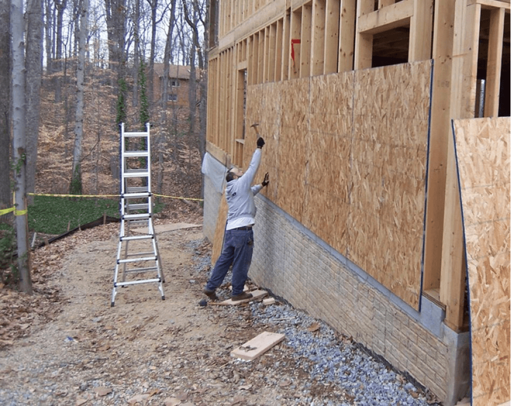 Using 15/32 plywood for wall sheating