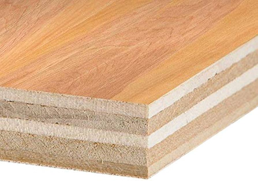 How many mm is 3/4 plywood?