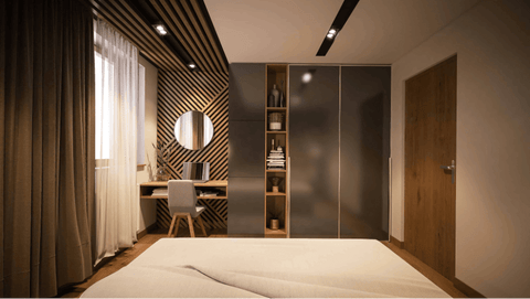Glass: Ideal Wardrobe Material for Small Spaces
