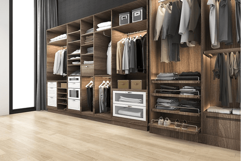 Marine plywood wardrobe